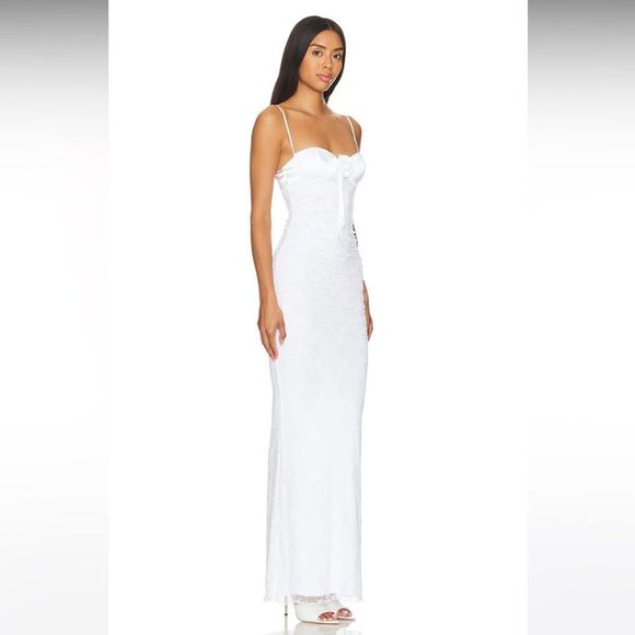 Majorelle Leonie Gown in White NWT - Picture 2 of 7